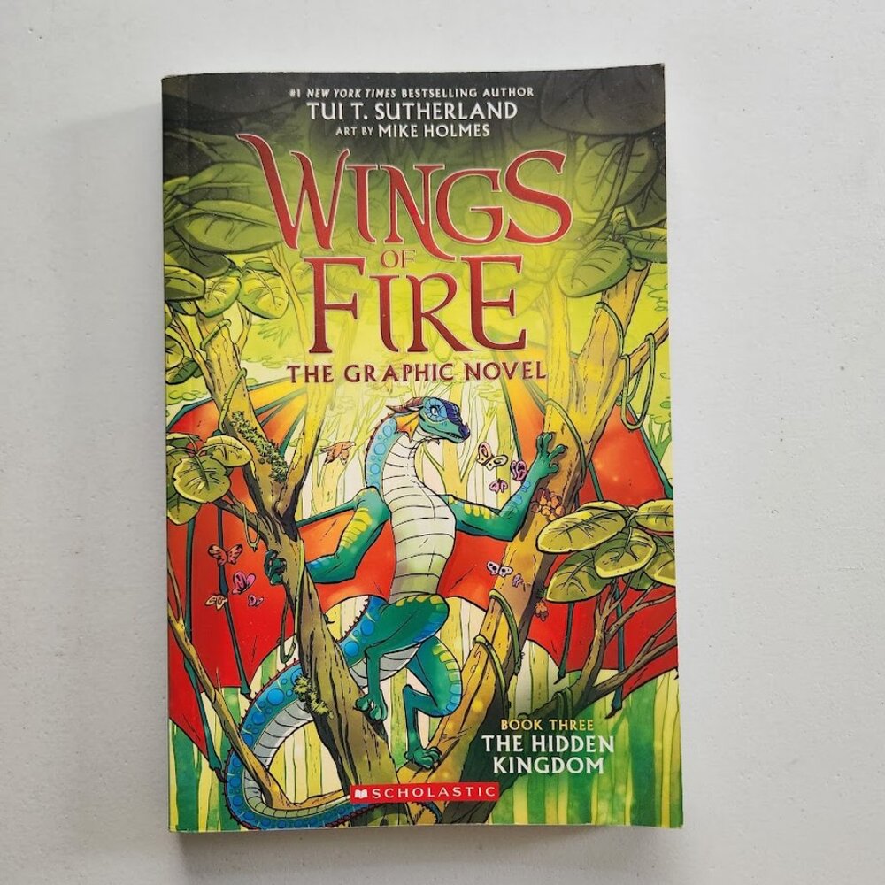 New Wings of Fire The Hidden Kingdom Graphic Novel #3 Comic Book Graphix 9781338